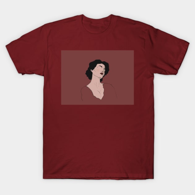 Portrait T-Shirt by DemoNero